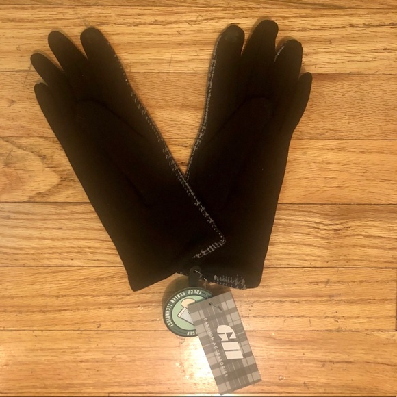 Herringbone gloves with touch screen technology - Picture 2 of 5